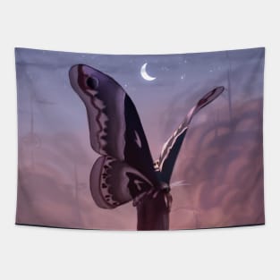 Colossal Promethea moth Tapestry