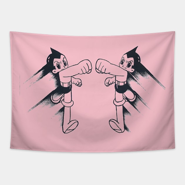 Astro Boy (duplicate) Tapestry by  finitojuarez