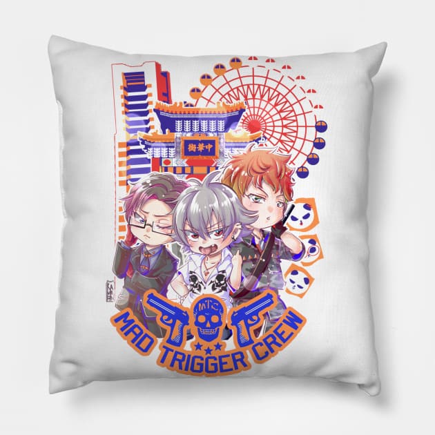 Mad Trigger Crew Pillow by Kamapon's Workshop