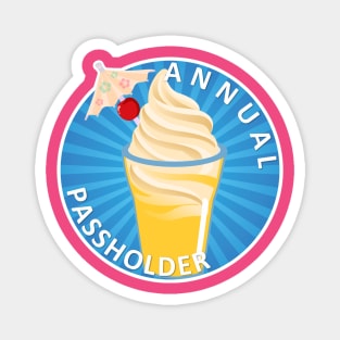 Pineapple Whip Passholder Magnet