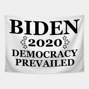 Biden 2020 - Democracy Prevailed - Anti Trump Tapestry