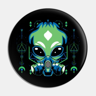 alien lover gift Pin