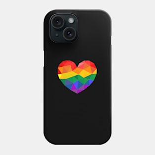 Crystal Pride Heart Phone Case