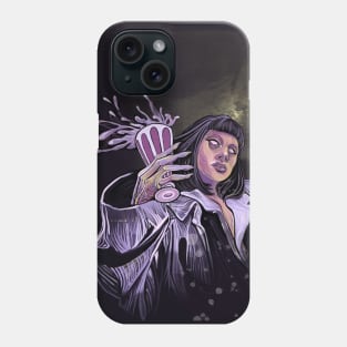 Pulp Fiction Fan Art - Mia Wallace Phone Case