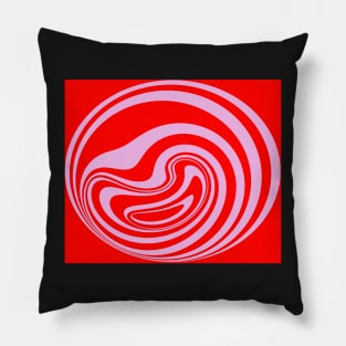 Tangerine Scream Pillow