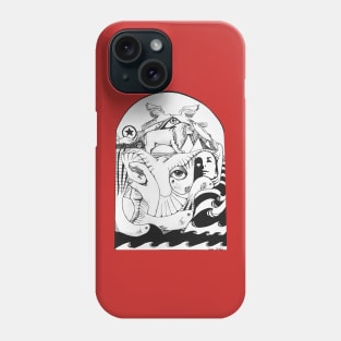 Ellen's Trippy Yearbook Art Phone Case