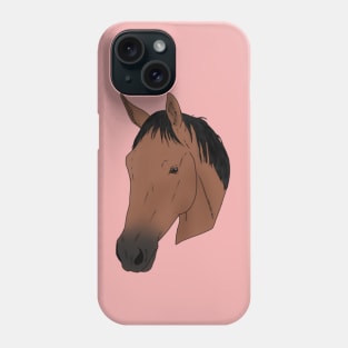 Quarter Horse Head Phone Case