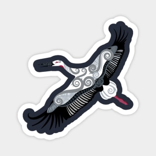 ORIENTAL STORK Magnet