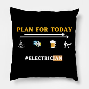 funny electrician gift, electrician gift ideas Pillow