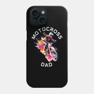 Motocross Dad Dirt Bikes Racer Phone Case