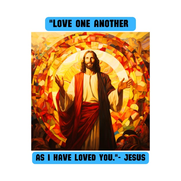 "Love one another as I have loved you."- Jesus by St01k@