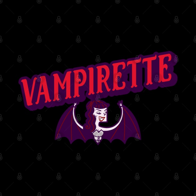 Vampirette Female Vampire Halloween Design by Up 4 Tee