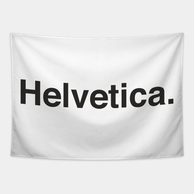 Helvetica. Tapestry by goatboyjr