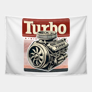 Turbo Engine Tapestry