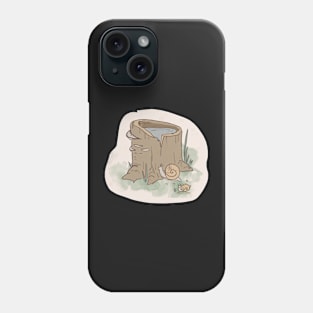 Scorpio snail stump Phone Case