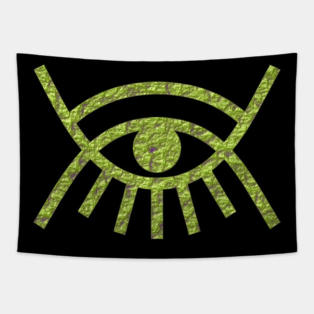 Kojo Baiden Adinkra Symbol Tapestry by Wareham Spirals