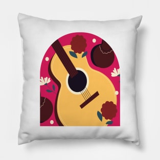 guitar art Pillow