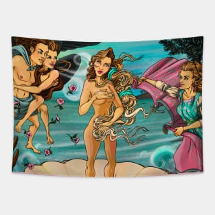 my modern version of "The Birth of Venus" Tapestry