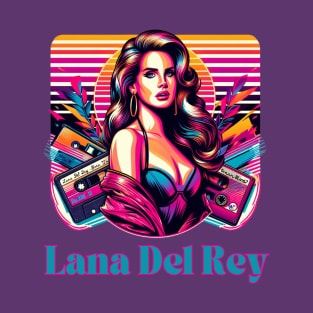 Lana Del Rey - Retro Sunset Serenade T-Shirt