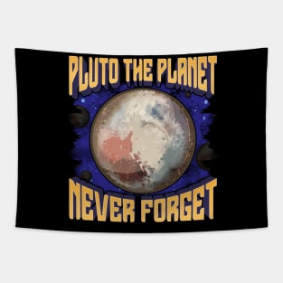 Pluto the Planet Never Forget Planetary Science Tapestry