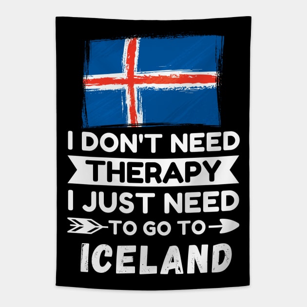 Iceland Visit Tapestry by footballomatic