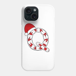 Letter Q (Happimola Christmas Alphabet) Phone Case