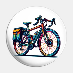 Touring bicycle Pin