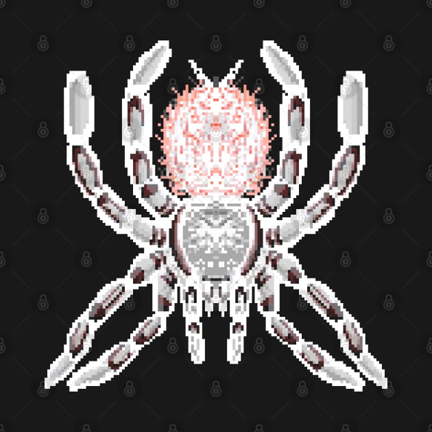 Tarantula Pixel Art 30 (Invert) by IgorAndMore
