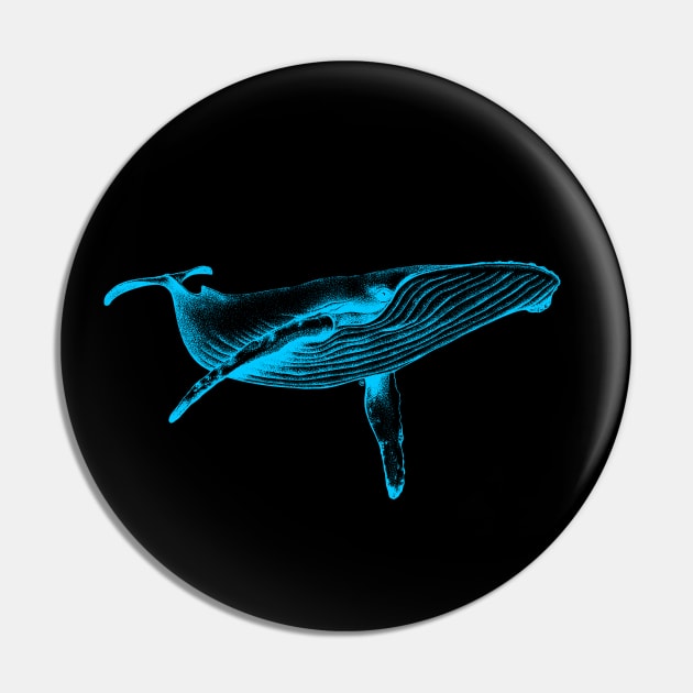 Bluewhale Pin by InkCats