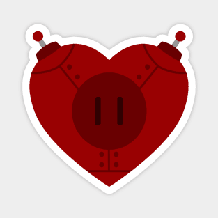 Robot Heart Magnet