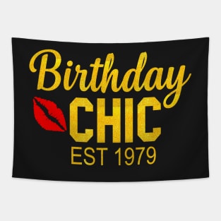 Birthday chic Est 1979 Tapestry