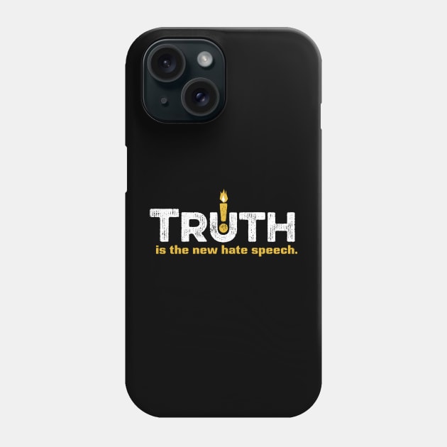 Truth is the new Hate Speech - Dark Phone Case by Sigmadog