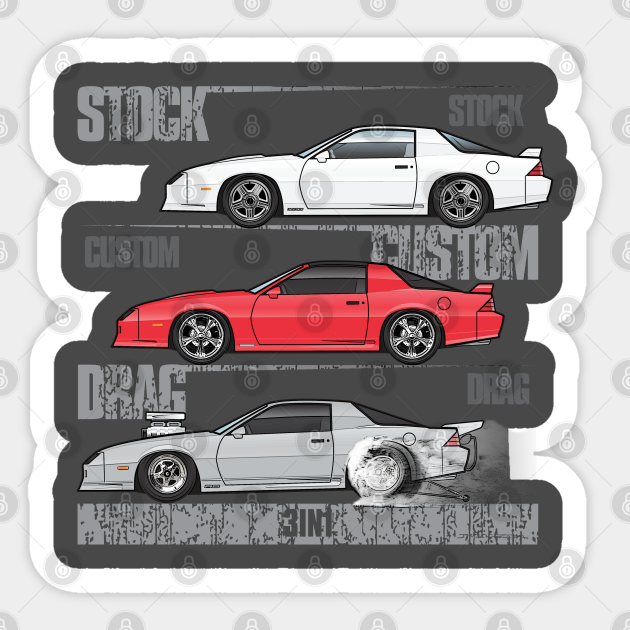 3 in 1 - Z28 Camaro - Sticker | TeePublic