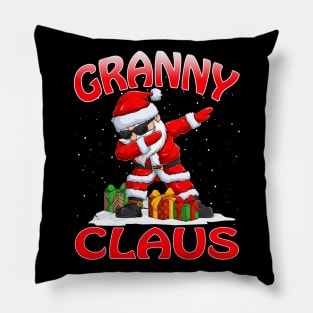 Granny Santa Claus Christmas Matching Costume Pillow