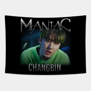 maniac skz changbin Tapestry