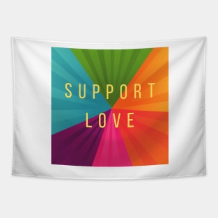 Support Love Tapestry