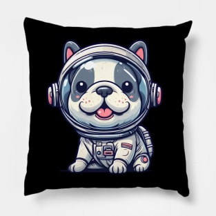 French Bulldog Astronaut Pillow