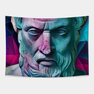 Herodotus Portrait | Herodotus Artwork 4 Tapestry