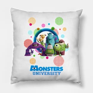 Family Monsters University Pillow