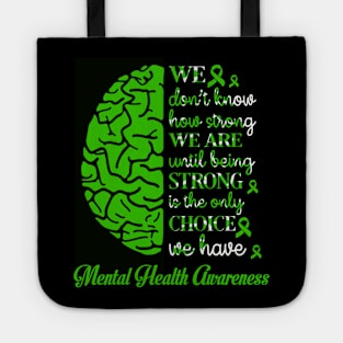 Mental-Health-Awareness-Green Ribbon-Family Tote