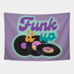 Funk it up - Vinyl Music Design - Purple Tapestry