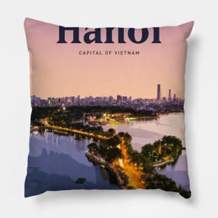 Visit Hanoi Pillow