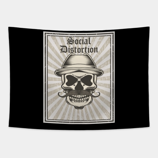 social distortion punk Tapestry by wiswisna