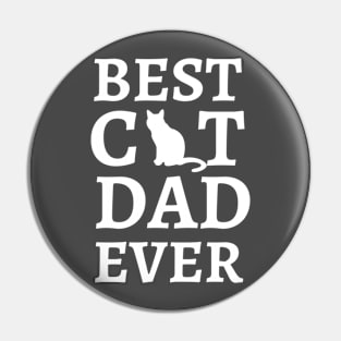 Best Cat Dad Ever Pin