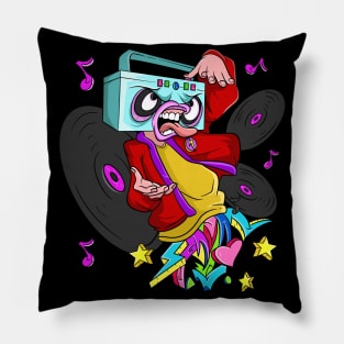 Music Graffiti Pillow