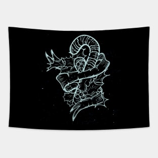 Tattoo Lover Christmas Tapestry