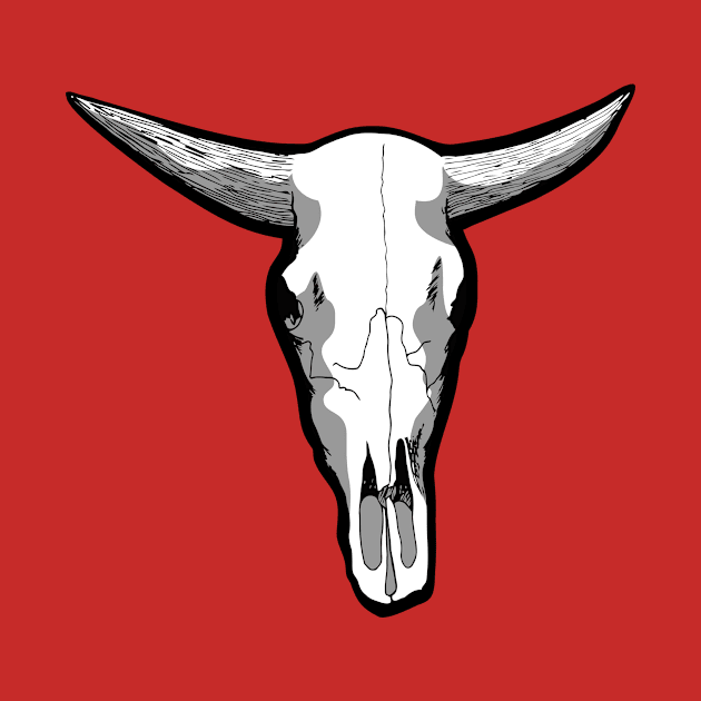 Cow Skull by yulia-rb