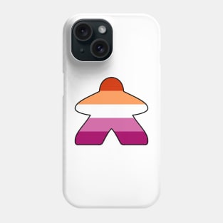 Lesbian Meeple Phone Case