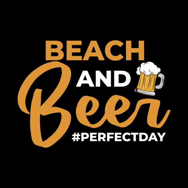 Beach and Beer perfectday Beach Sea by Anfrato