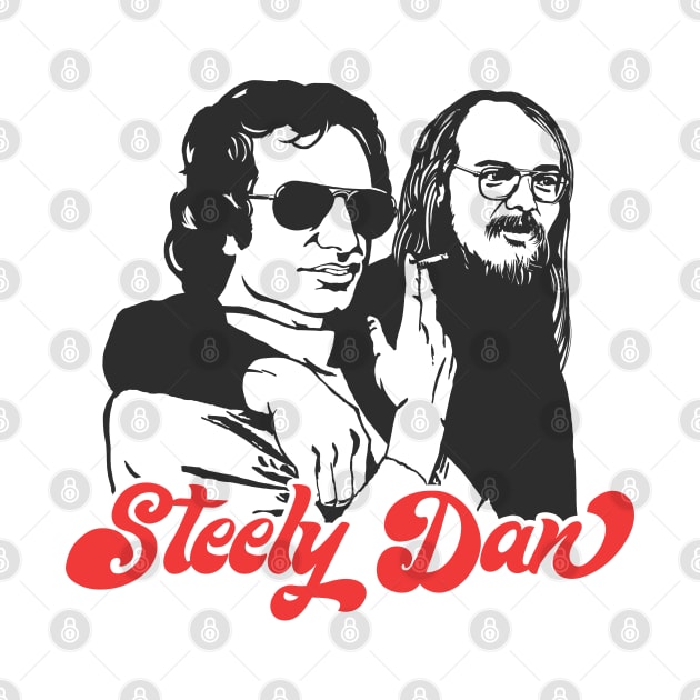 Original Retro Style -- Steely Dan -- Fan Art Design by CultOfRomance